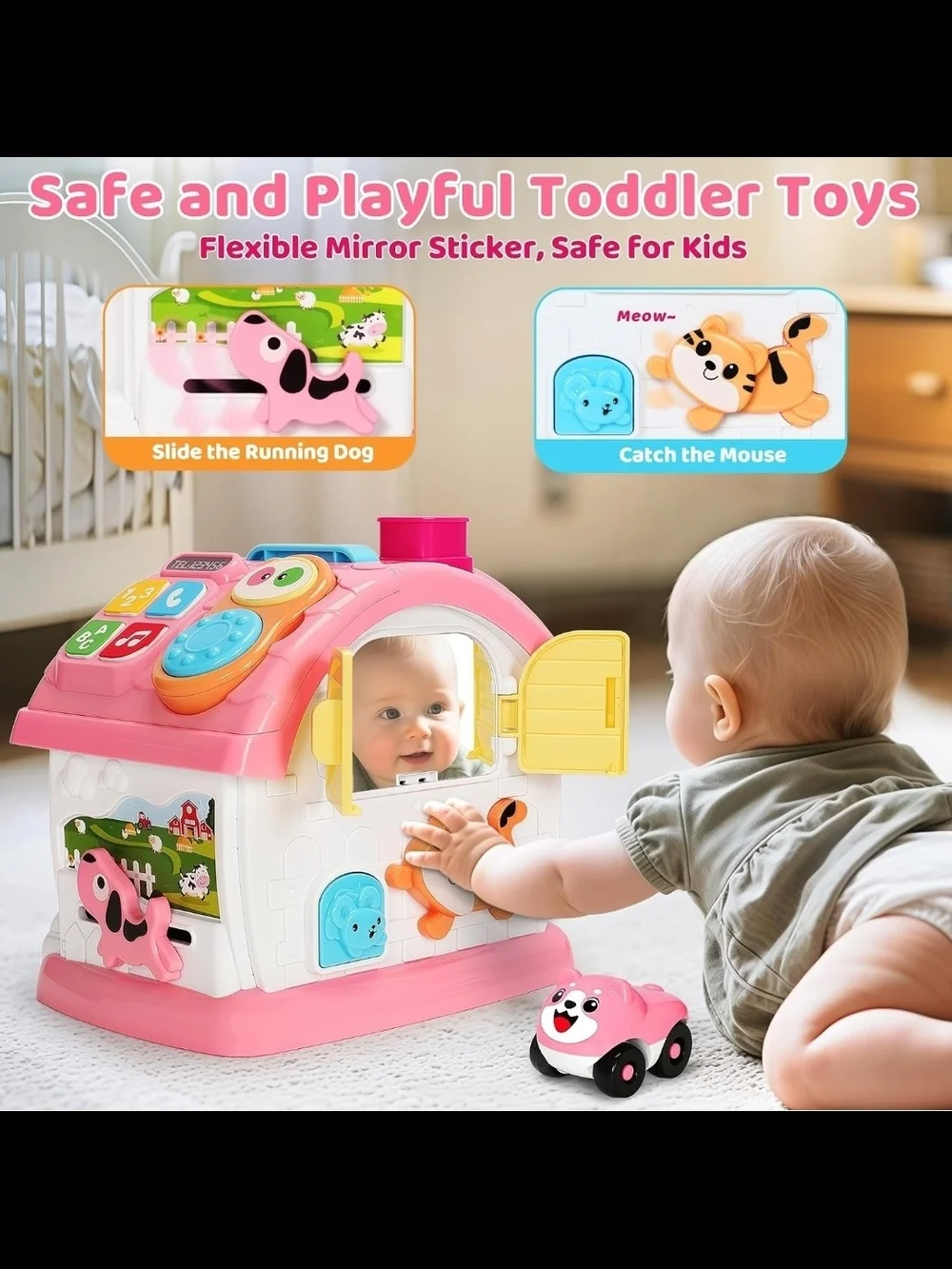 Montessori Toys for 1 Year Old Girls, Christmas First 1st Birthday Gifts